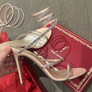 Rene Caovilla Cleo heels size 41 brand new